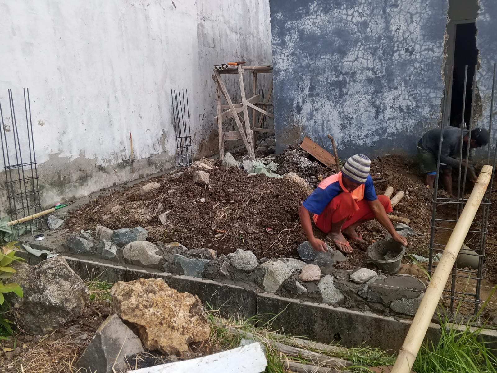 Pondasi Menerus Pondasi Batu Kali